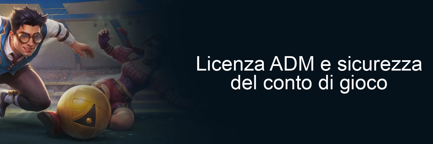 Licenza ADM e sicurezza del conto di gioco Licenza ADM e sicurezza del conto di gioco